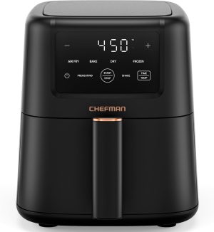 Chefman Compact Air Fryer 3.5 QT - Slim Design Fits Small Kitchens.