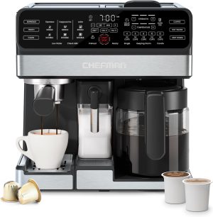 Chefman Coffee Maker Espresso Machine Combo.